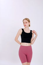 Load image into Gallery viewer, Solid Color Yoga Sports Vest Female Beauty Back Wrapped Chest Shock-proof Quick Dry Sling Pula Raised Bulletbar