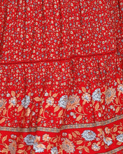 Load image into Gallery viewer, New Hollow Lace Stitching Positioning Printing Oversized Skirt