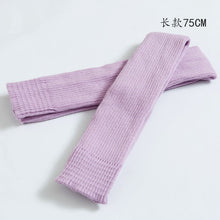 Load image into Gallery viewer, Dance leggings hosiery adult women's needle weaving knee-protecting bar dancing yoga opening hole step foot