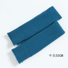 Load image into Gallery viewer, Dance leggings hosiery adult women's needle weaving knee-protecting bar dancing yoga opening hole step foot