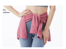 Load image into Gallery viewer, Summer New Yoga Clothes Sports Hip Cover Ins Online Celebrity Fitness Suit with Hip-covering Yoga Clothes for Women