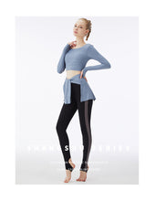 Load image into Gallery viewer, Summer New Yoga Clothes Sports Hip Cover Ins Online Celebrity Fitness Suit with Hip-covering Yoga Clothes for Women