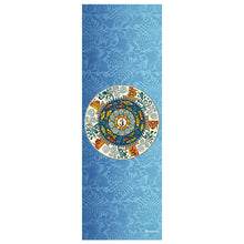 Load image into Gallery viewer, Foldable Machine Washable Lightweight Portable Yoga Mat Sweat-absorbent Non-slip Suede Natural Rubber Printed Yoga Mat Towel