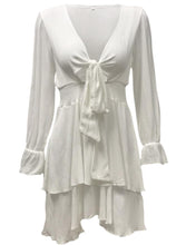 Load image into Gallery viewer, V-Neck long sleeve women's dress