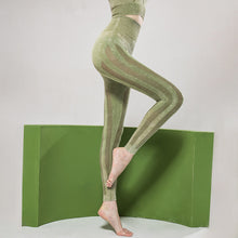 Load image into Gallery viewer, Solid Color Seamless Wash Yoga Pants Women's Sports Tights