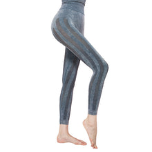 Load image into Gallery viewer, Solid Color Seamless Wash Yoga Pants Women's Sports Tights