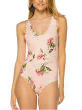 Load image into Gallery viewer, Beach Sexy Print One-Piece Backless Swimsuit Bikini