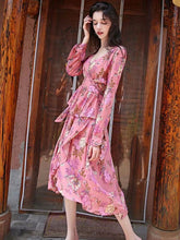 Load image into Gallery viewer, Retro Printed Bohemia Falbala Skirt Bottoms