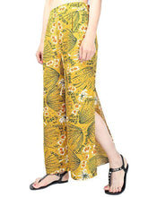 Load image into Gallery viewer, Pretty Chiffon Floral Split-side Wide Leg Long Pant