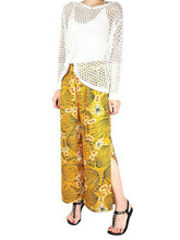 Load image into Gallery viewer, Pretty Chiffon Floral Split-side Wide Leg Long Pant