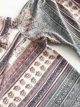 Load image into Gallery viewer, Printed Off-the-shoulder Flared Sleeves Bohemia T-Shirt Tops