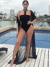 Load image into Gallery viewer, Pretty Chiffon See-through Long Cover-Ups