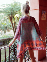 Load image into Gallery viewer, Bohemia Floral Printed Beach Cover-ups Tops