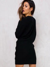 Load image into Gallery viewer, Knitting V-neck Long Sweater Tops