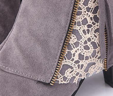Load image into Gallery viewer, Zipper Tassels High Heels Boots Shoe