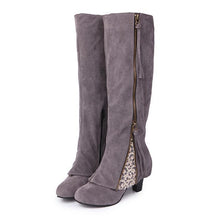 Load image into Gallery viewer, Zipper Tassels High Heels Boots Shoe