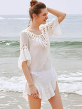 Load image into Gallery viewer, Pompoms Backless Cover-Ups Swimwear