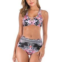 Load image into Gallery viewer, New Sexy Bikini Set Women Sunflower Two Pieces Swimwear