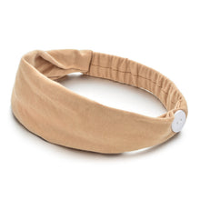 Load image into Gallery viewer, Solid Color Button Mask Hair Band Anti-strangulation Cotton Elastic Yoga Fitness for Men and Women Sports Wash Hair Accessories Can Be Customized