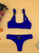 Load image into Gallery viewer, Women's Bikini Buckle Split Swimsuit