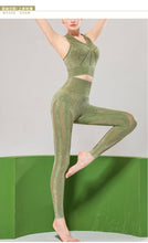 Load image into Gallery viewer, Solid Color Seamless Wash Yoga Pants Women's Sports Tights