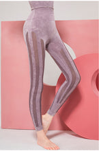 Load image into Gallery viewer, Solid Color Seamless Wash Yoga Pants Women's Sports Tights