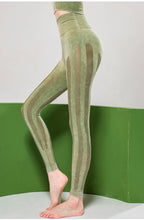 Load image into Gallery viewer, Solid Color Seamless Wash Yoga Pants Women's Sports Tights