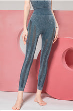 Load image into Gallery viewer, Solid Color Seamless Wash Yoga Pants Women's Sports Tights