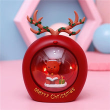 Load image into Gallery viewer, Christmas star lights small night Lights Decorations scene layout luminous decorations Santa Claus gifts Snowman gifts