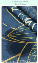 Load image into Gallery viewer, Portable Printed Yoga Towel non-slip Design Supports Custom Pattern Design Digital Printed Yoga Towel Yoga Mat 789