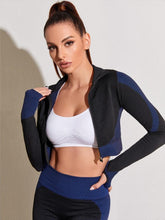 Load image into Gallery viewer, Sports Yoga suit running fitness nylon quick drying long sleeved trousers set women