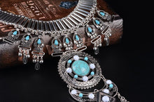 Load image into Gallery viewer, Sexy Boho Statement Turquoise Necklace Body Chains