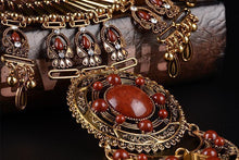Load image into Gallery viewer, Sexy Boho Statement Turquoise Necklace Body Chains