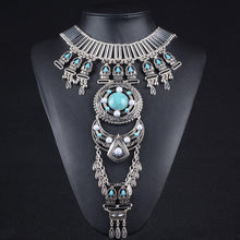 Load image into Gallery viewer, Sexy Boho Statement Turquoise Necklace Body Chains