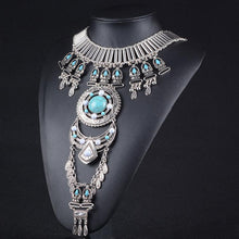 Load image into Gallery viewer, Sexy Boho Statement Turquoise Necklace Body Chains
