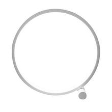 Load image into Gallery viewer, 25CM LED Table Lamp Bedroom Circular Desk Lamps For Living Room Black/White Dimmable Bedside Lamp Round Night Light Decoration