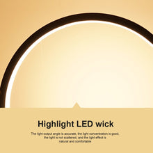 Load image into Gallery viewer, 25CM LED Table Lamp Bedroom Circular Desk Lamps For Living Room Black/White Dimmable Bedside Lamp Round Night Light Decoration
