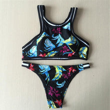 Load image into Gallery viewer, Sexy swimsuit printed Bikini Swimsuit