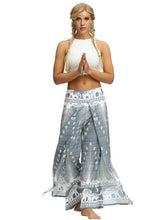 Load image into Gallery viewer, Digital Print Snow Women's Casual Wide Leggings Yoga Pants Fashion Fork Straight Leggings