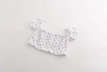 Load image into Gallery viewer, Off shoulder Short-sleeved chest wrapped spring chest fungus thread stretch top vest 9 colors