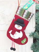 Load image into Gallery viewer, 3 Style Christmas Socks Ornament Hanging Pendant Embellishment Decoration Home Party Festival Decor