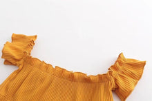 Load image into Gallery viewer, Off shoulder Short-sleeved chest wrapped spring chest fungus thread stretch top vest 9 colors