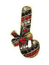 Load image into Gallery viewer, Alloy Creative Christmas Tree Santa Claus Pin Boutonniere