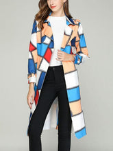 Load image into Gallery viewer, Autume Long Mid-Length Slim Waistband Fashion Casual Color Coat