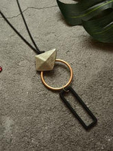 Load image into Gallery viewer, Simple Versatile Geometric Circle Square Long Necklace Chain Sweater Chain