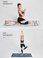 Load image into Gallery viewer, Portable Printed Yoga Towel non-slip Design Supports Custom Pattern Design Digital Printed Yoga Towel Yoga Mat 12