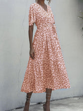 Load image into Gallery viewer, Casual V Neck Women Boho Style Summer Beach Long Dress