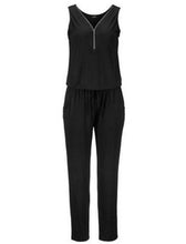 Load image into Gallery viewer, Solid Color Zipper Sleeveless Pockets Jumpsuit Romper