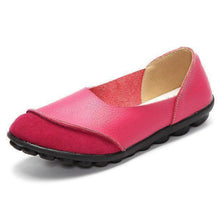 Load image into Gallery viewer, Big Size Color Match Soft Comfy Ballet Pattern Casual Flat Shoes