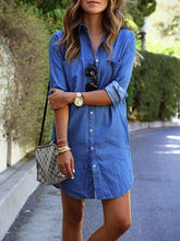 Load image into Gallery viewer, Casual Long Sleeve Stand Neck Long Blouse Shirt Tops